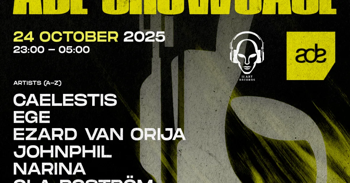 Is Art Records Showcase 25 — ADE