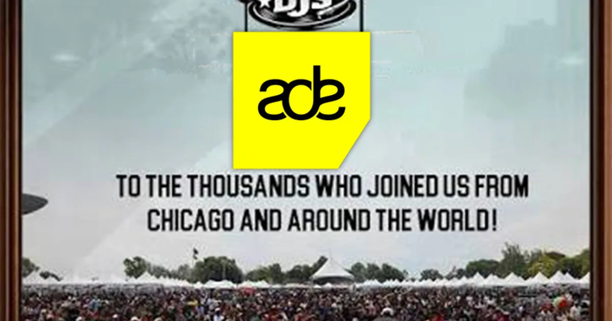 THE LEGENDARY CHOSEN FEW DJ's CHICAGO → AMSTERDAM — ADE