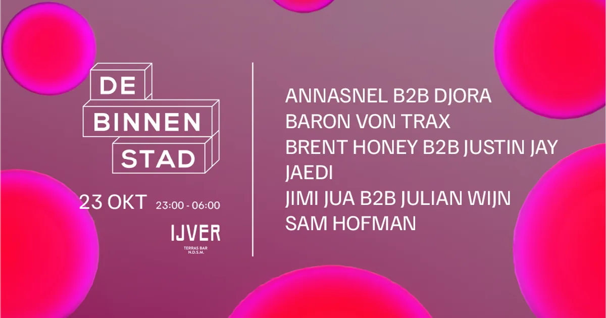 Artwork De Binnenstad x Sam Hofman Invites