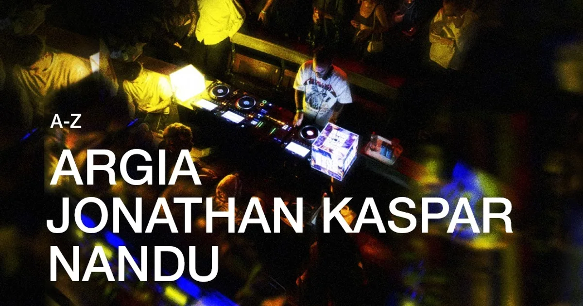 Artwork VM Radio x SYNESTHESIA with Argia, Jonathan Kaspar, Nandu