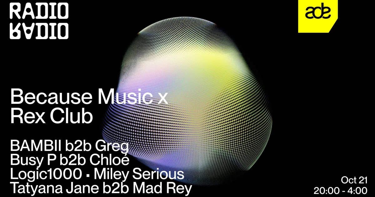 Artwork Because Music x Rex Club