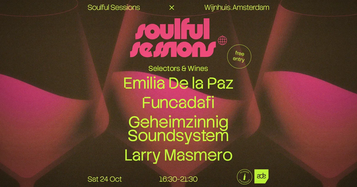 Artwork Wijnhuis.Amsterdam x Soulful Sessions