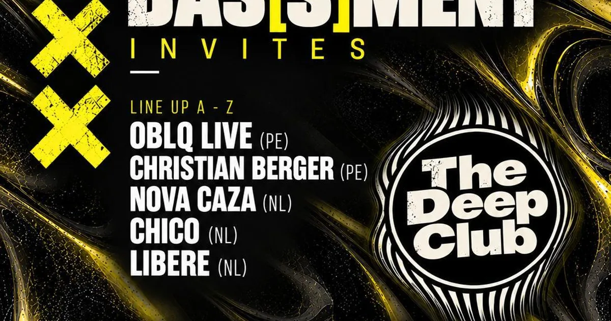 Artwork The Bas[s]ment invites the Deep club