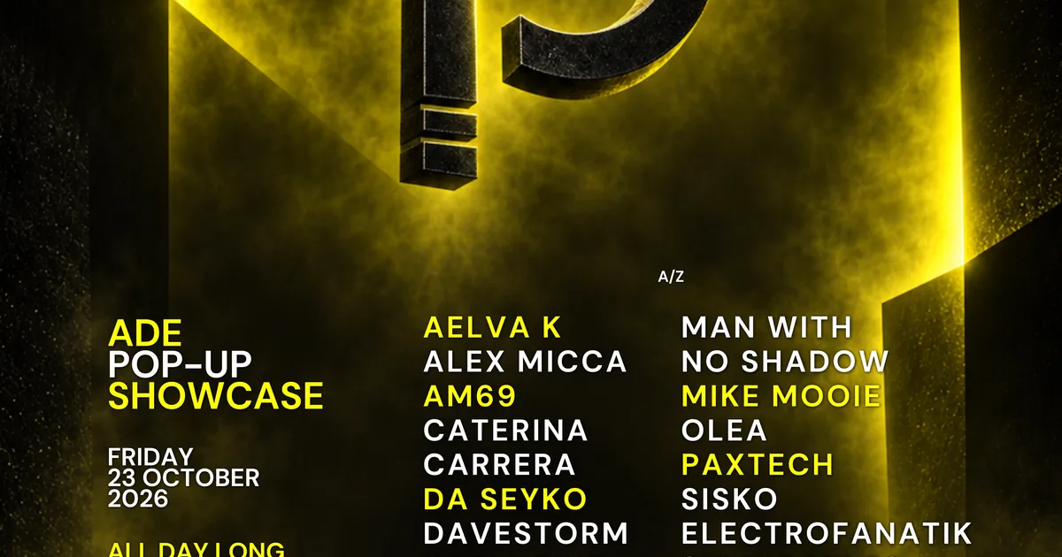 Cover image for PRODUCHERTZ ADE POP-UP SHOWCASE — ADE