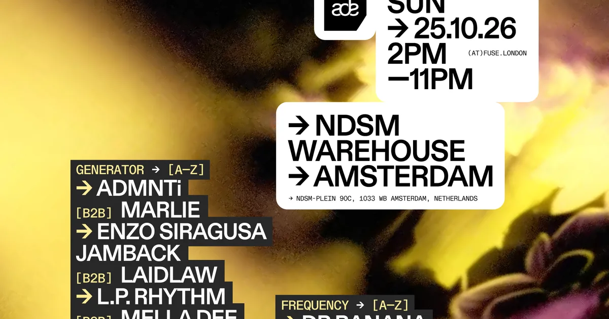 Cover image for DGTL ADE FUSE — ADE