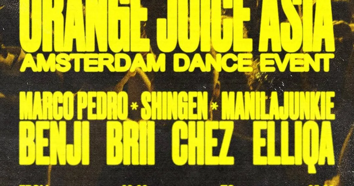 Artwork KWIJT x Orange Juice Asia