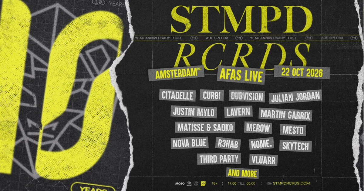 Artwork 10 YEARS OF STMPD RCRDS