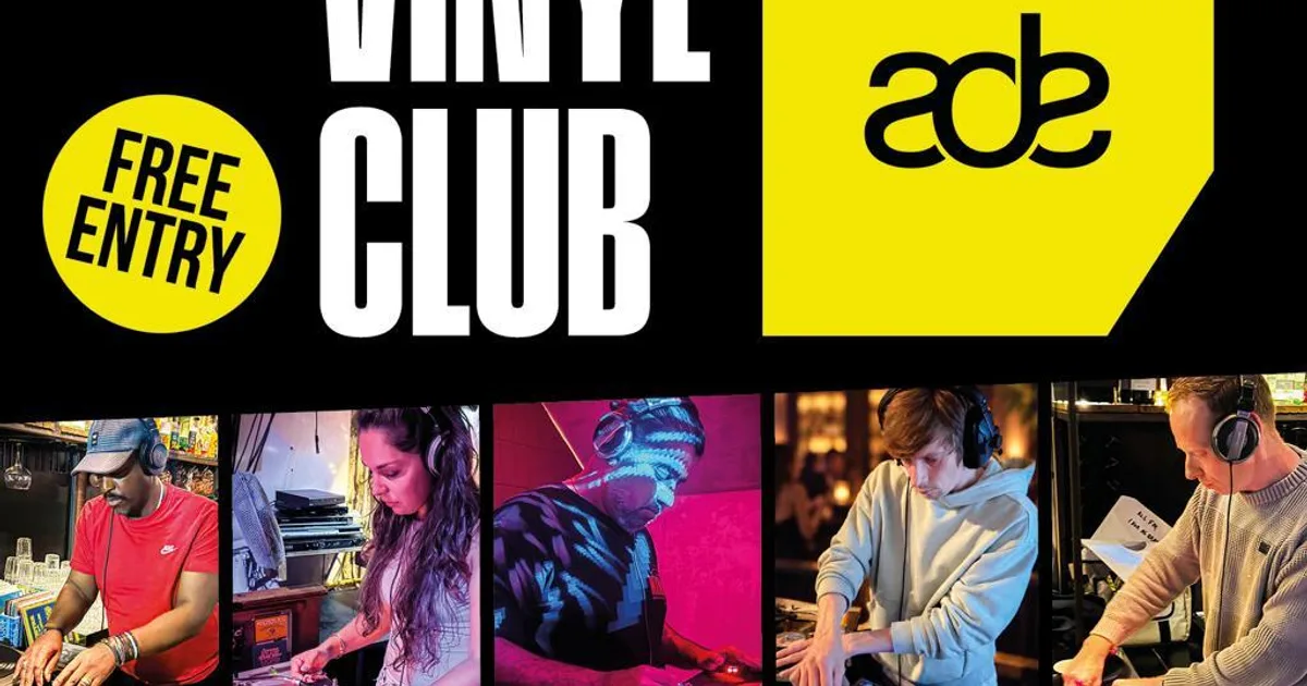 Artwork Amsterdam Vinyl Club x Wanakam- opening night