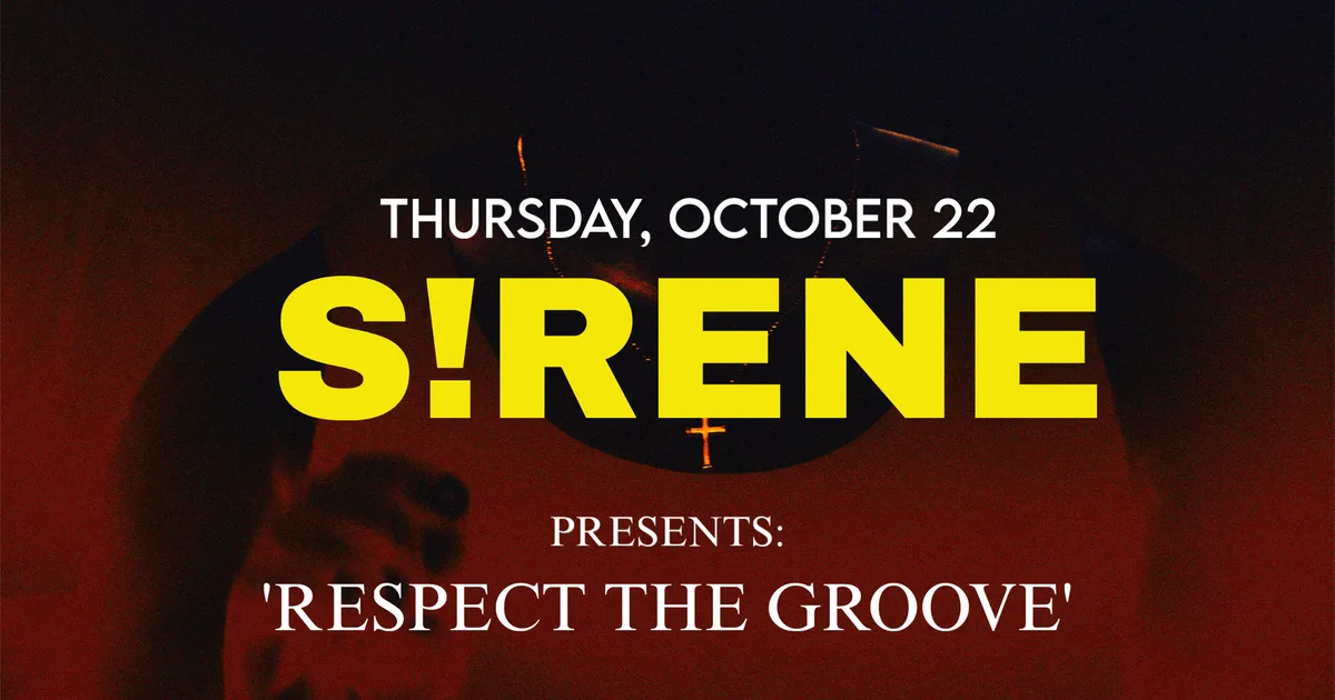Artwork S!RENE Presents: 'Respect The Groove'