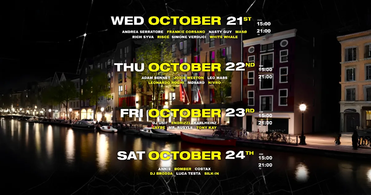 Artwork Head Studios Lounge & DJ Set @ ANDAZ Amsterdam – Friday