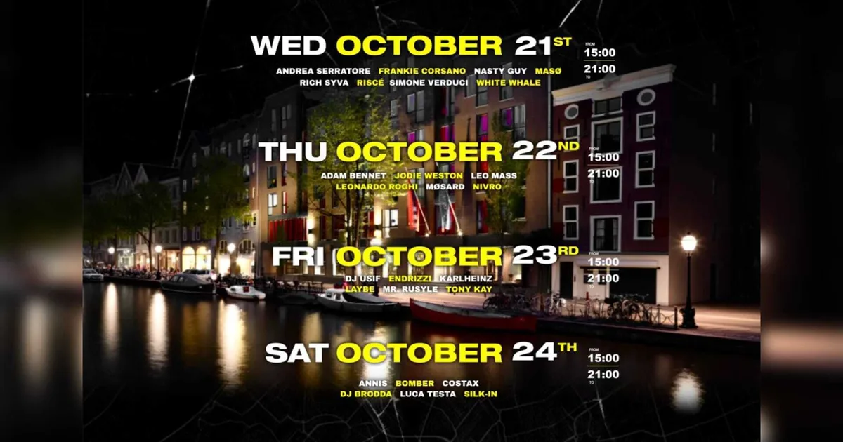 Artwork Head Studios Lounge & DJ Set @ ANDAZ Amsterdam – Closing Day
