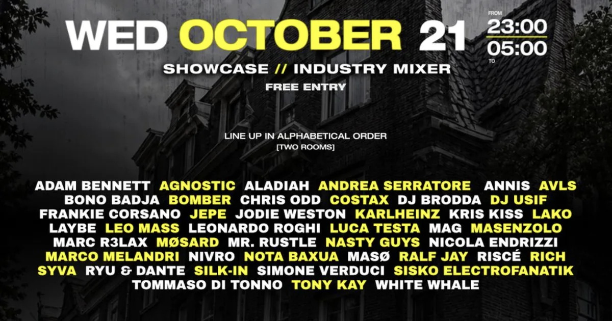 Artwork Head Studios x Meritocracy Records Showcase