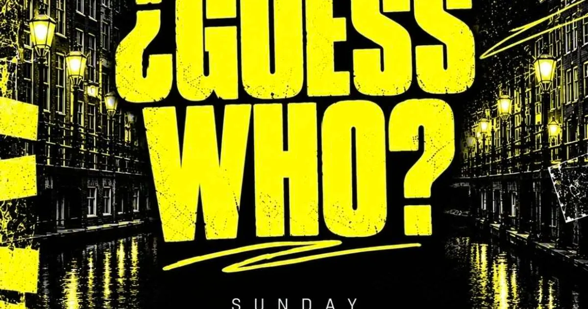 Artwork Unnamed presents: ¿Guess Who?