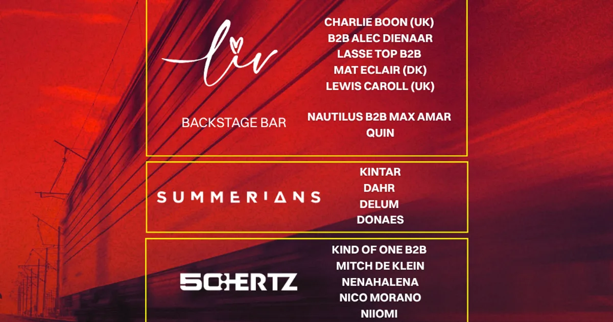 Artwork 50:HERTZ X SUMMERIANS X LIV - Wednesday Night Trip (23:59 - 04:00)