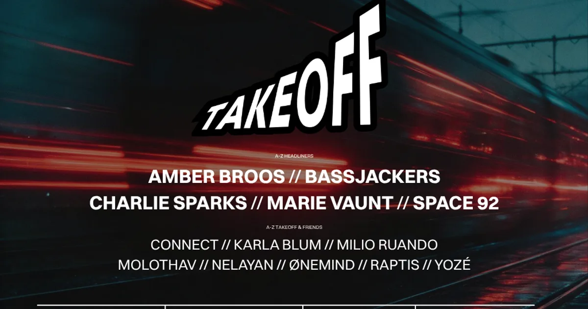 Artwork 50:HERTZ X SPACE 92 Presents "TAKEOFF" - Thursday Sunset Trip (18:00 - 22:00)