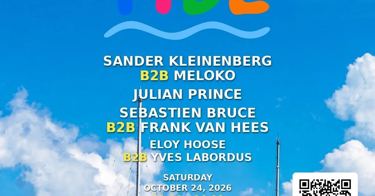 Artwork TIDE – SUB SUB IBIZA SHOWCASE - Het Veronica Schip – 24-10-2026