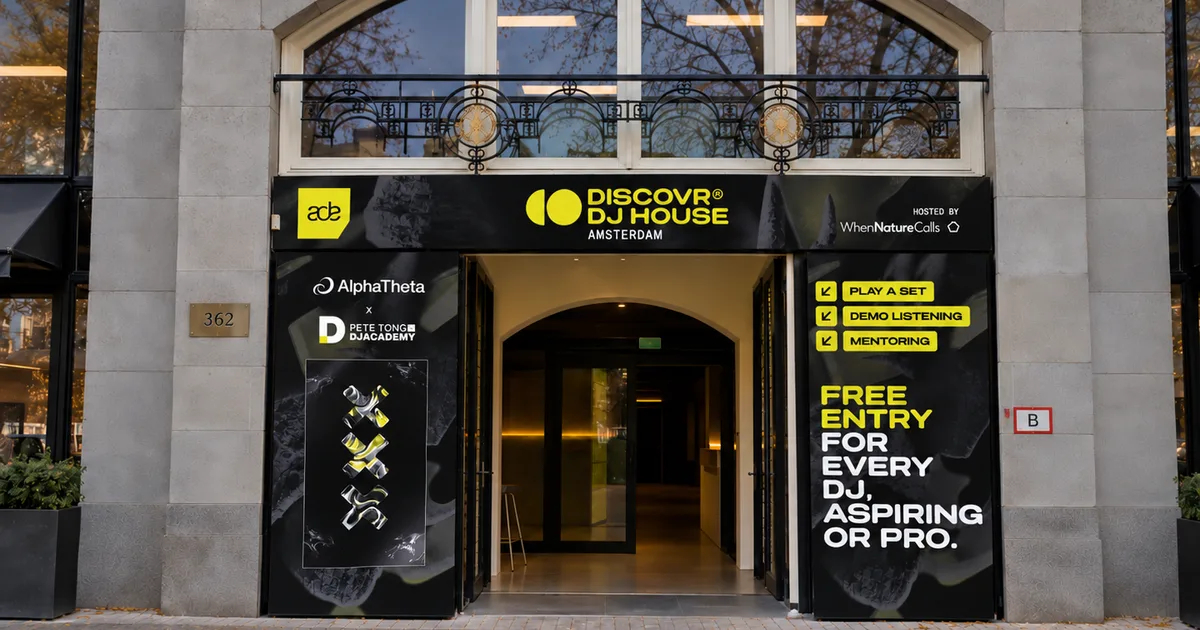 DISCOVR® DJ HOUSE AMSTERDAM — ADE