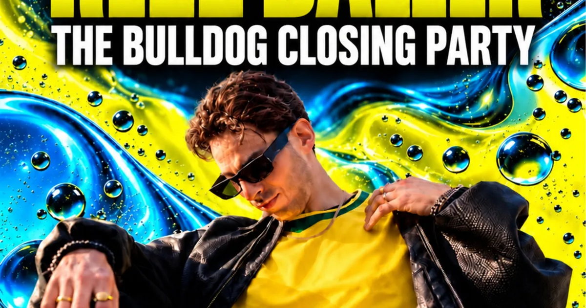 Artwork The Bulldog closing party - Rezz Baller