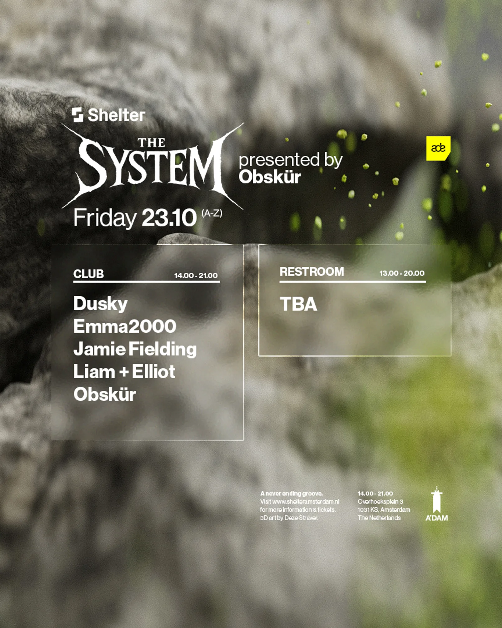 Obskür presents: The SYSTEM