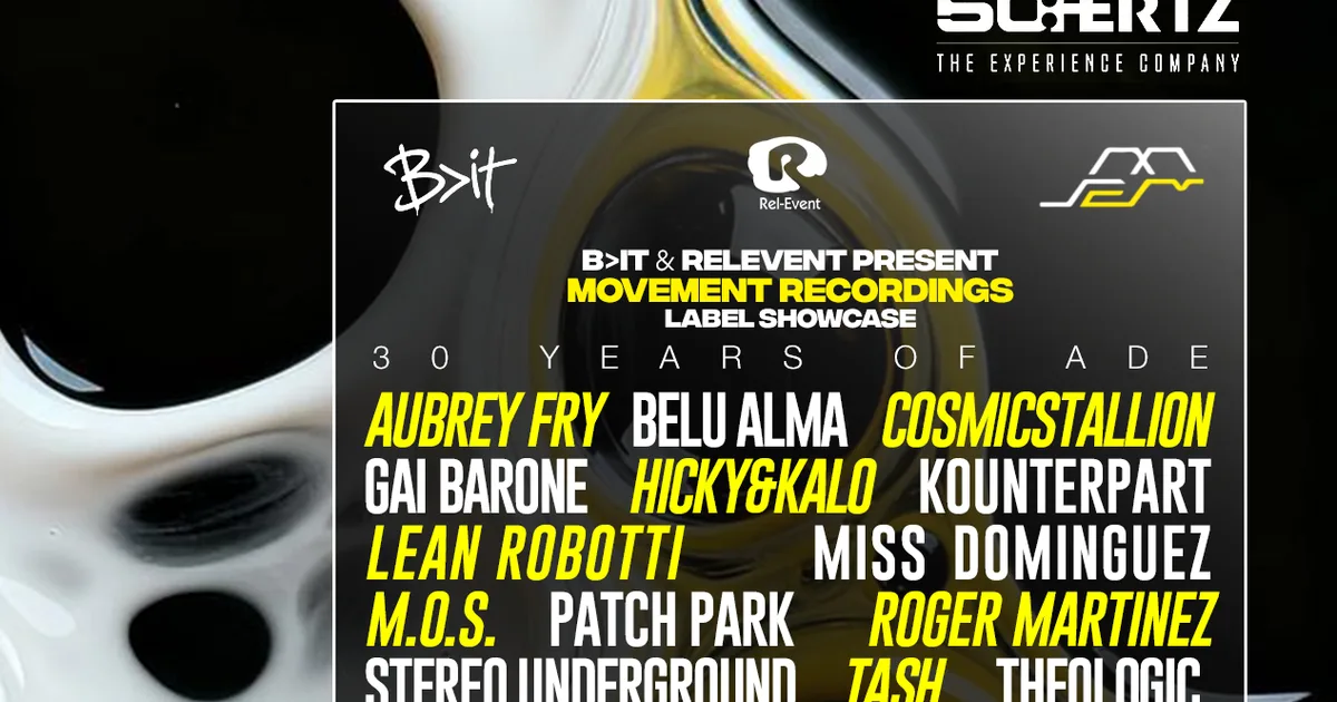 Artwork Movement Recordings XXX Showcase